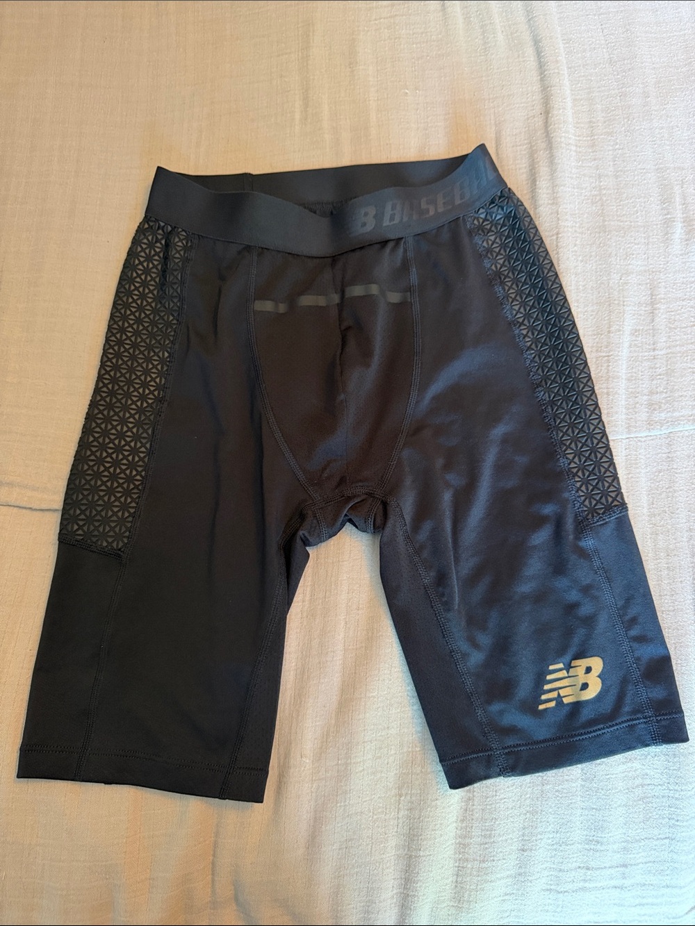 New Balance Baseball Men’s Black Performance Compression/ Sliding Shorts